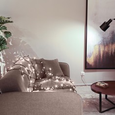 Гирлянда уличная Lotti 120 maxileds холодный белый 10+1,5 м со стартовым шнуром