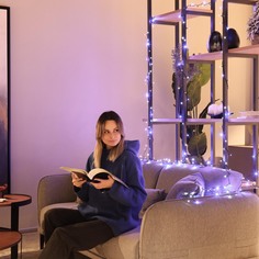 Гирлянда Lotti 300 голубых/белых minileds 18+4 м со стартовым шнруром