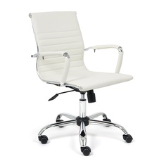 Кресло TC Urban-Low 90х54х46 см кож/зам белый 36-01