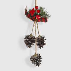 Шишки с декором Guan Arts/3 Way 35 см