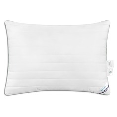 Подушка со съёмным чехлом Medsleep Dao белая с зелёным 50х70 см