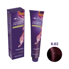 Hair Company, Крем-краска Inimitable Color 6.62, Темно-русый красный пурпурный