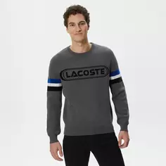 Мужской свитер Lacoste из смеси хлопка и вискозы