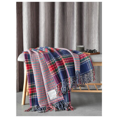 Пледы плед ESTIA Вильям 150х200см шерсть 70% синий, арт.1015.00251