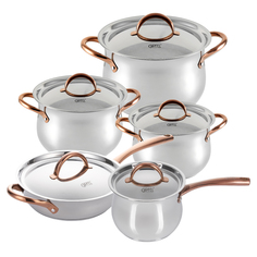 Набор посуды из нержавеющей стали Gipfel Absolute 51907