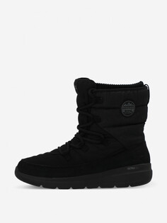 Сапоги утепленные женские Skechers Glacial Ultra, Черный