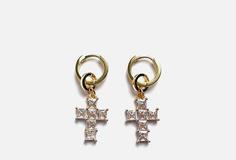 Серьги с подвесами Forat Brand