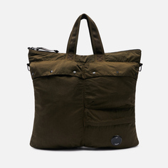 Сумка C.P. Company Nylon B Tote, цвет оливковый