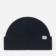 Шапка C.P. Company Re-Wool Short, цвет чёрный