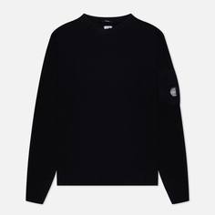 Мужской свитер C.P. Company Fleece Knit, цвет чёрный