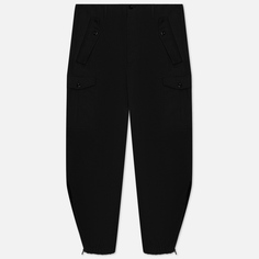 Мужские брюки C.P. Company 2/2 Twill Regular Cargo, цвет чёрный