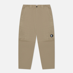 Мужские брюки C.P. Company Microreps Loose Cargo, цвет оливковый, размер 46
