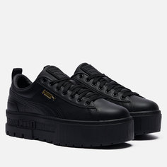 Женские кроссовки Puma Mayze Classic, цвет чёрный