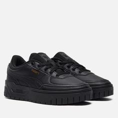 Женские кроссовки Puma Cali Dream Leather, цвет чёрный