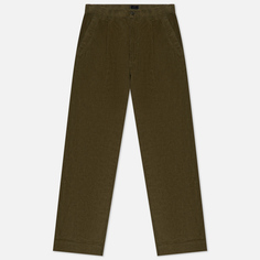 Мужские брюки maharishi Hemp Corduroy Loose Chino, цвет оливковый