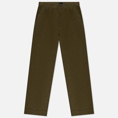 Мужские брюки maharishi Hemp Corduroy Loose Chino, цвет оливковый, размер XL