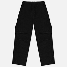 Мужские брюки maharishi Hemp Utility Cargo Track, цвет чёрный