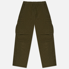 Мужские брюки maharishi Hemp Utility Cargo Track, цвет оливковый, размер L