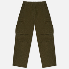 Мужские брюки maharishi Hemp Utility Cargo Track, цвет оливковый