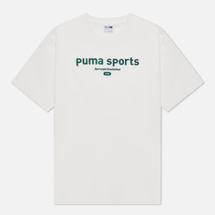 Мужская футболка Puma Puma Sports Team Graphic, цвет белый