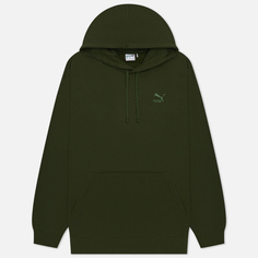 Мужская толстовка Puma Better Classics Relaxed Hoodie Fleece, цвет зелёный
