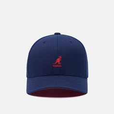 Кепка Kangol Wool Flexfit Baseball, цвет синий