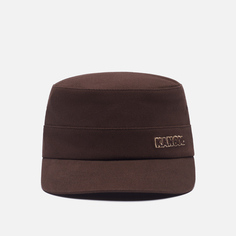 Кепка Kangol Cotton Twill Army, цвет коричневый, размер S-M