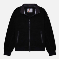 Мужская флисовая куртка Aquascutum Active One Color Sherpa, цвет чёрный, размер XL