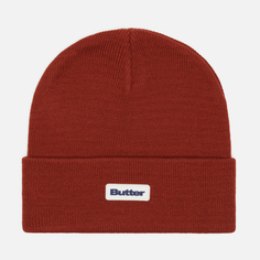 Шапка Butter Goods Tall Cuff, цвет бордовый