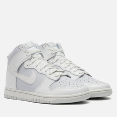 Мужские кроссовки Nike Dunk High, цвет белый, размер 44.5 EU