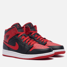 Мужские кроссовки Jordan Air Jordan 1 Mid Alternate Bred, цвет красный