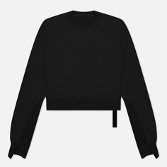 Женская толстовка Rick Owens DRKSHDW Luxor Cropped, цвет чёрный, размер M