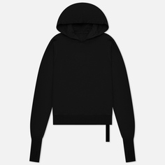 Женская толстовка Rick Owens DRKSHDW Luxor Gauntlet Granbury Hoodie, цвет чёрный, размер S