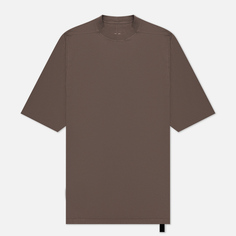Мужская футболка Rick Owens DRKSHDW Luxor Jumbo T, цвет коричневый, размер S