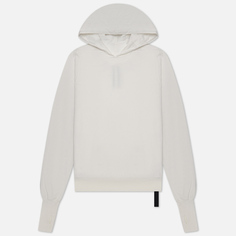 Мужская толстовка Rick Owens DRKSHDW Luxor Gauntlet Granbury Hoodie, цвет белый, размер L