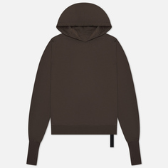 Мужская толстовка Rick Owens DRKSHDW Luxor Gauntlet Granbury Hoodie, цвет коричневый