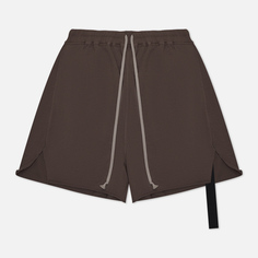 Мужские шорты Rick Owens DRKSHDW Luxor Long Boxers, цвет коричневый, размер XXL