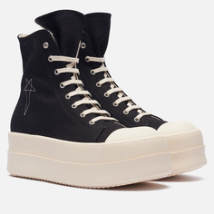 Мужские кеды Rick Owens DRKSHDW Luxor Mega Bumper Sneak, цвет чёрный