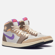 Мужские кроссовки Jordan Air Jordan 1 High Zoom Air CMFT 2, цвет бежевый, размер 44 EU