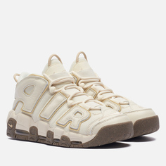 Мужские кроссовки Nike Air More Uptempo, цвет бежевый, размер 40.5 EU