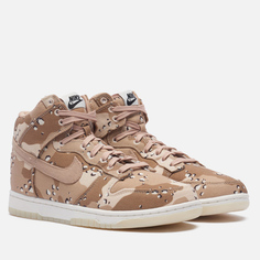 Кроссовки Nike Wmns Dunk High Desert Camo, цвет бежевый, размер 44.5 EU