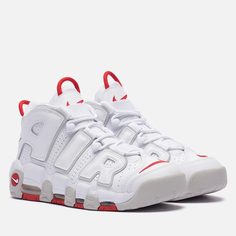 Мужские кроссовки Nike Air More Uptempo 96, цвет белый, размер 45.5 EU