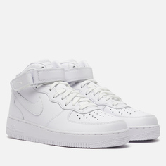 Мужские кроссовки Nike Air Force 1 Mid Fresh, цвет белый, размер 45.5 EU