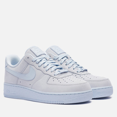 Женские кроссовки Nike Wmns Air Force 1 07 Low Premium, цвет голубой, размер 42 EU