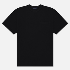 Мужская футболка EASTLOGUE Permanent Basic One Pocket, цвет чёрный