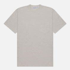 Мужская футболка EASTLOGUE Permanent Basic One Pocket, цвет бежевый