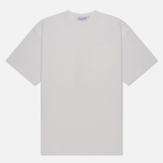 Мужская футболка EASTLOGUE Permanent Basic One Pocket, цвет белый