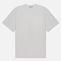 Мужская футболка EASTLOGUE Permanent Basic One Pocket, цвет белый, размер S