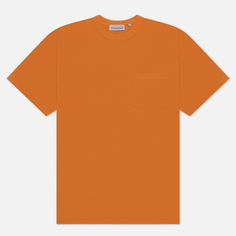 Мужская футболка EASTLOGUE Permanent Basic One Pocket, цвет оранжевый, размер L