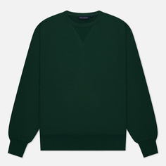 Мужская толстовка EASTLOGUE Permanent Basic Round Neck, цвет зелёный